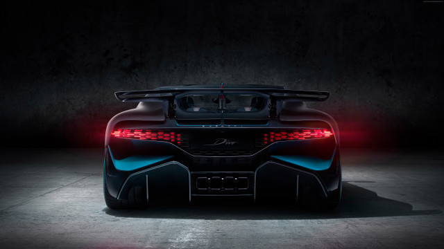 Black sports car red tail #10 free wallpaper - medium preview image