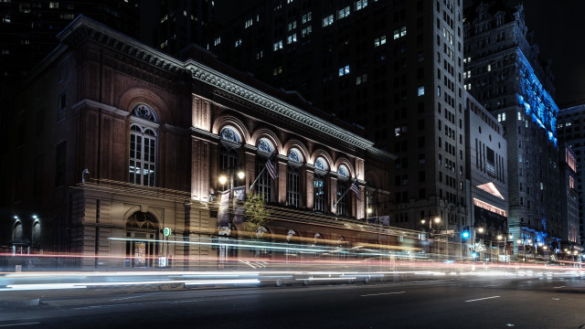 Adelaide victoire hall night cityscape free wallpaper - medium preview image