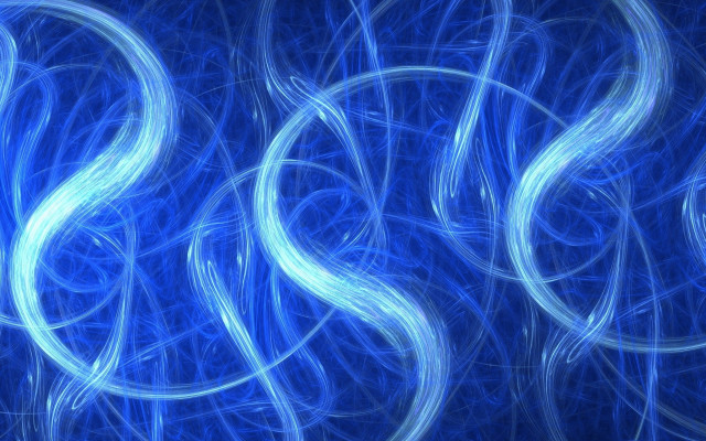 Blue sky starry tree fireworks free wallpaper - medium preview image