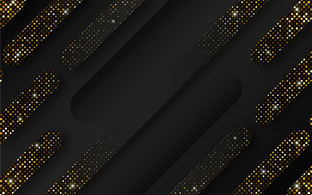 Black gold background gold dots free wallpaper - medium preview image