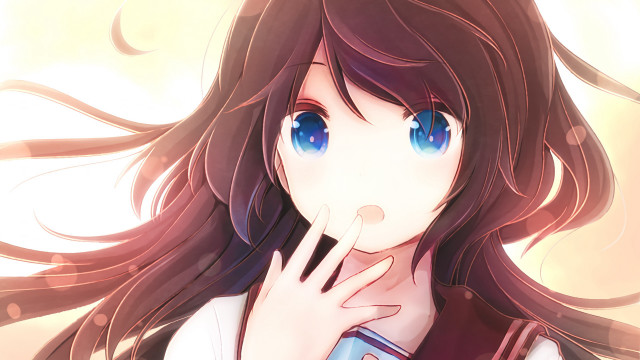 Alice prin long hair blue free wallpaper - medium preview image