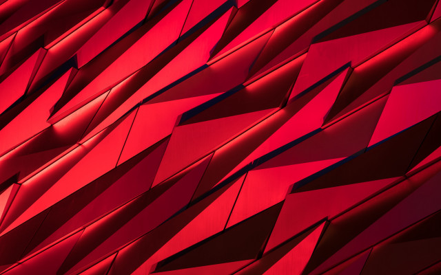 Red wall triangles pattern redlight free wallpaper - medium preview image