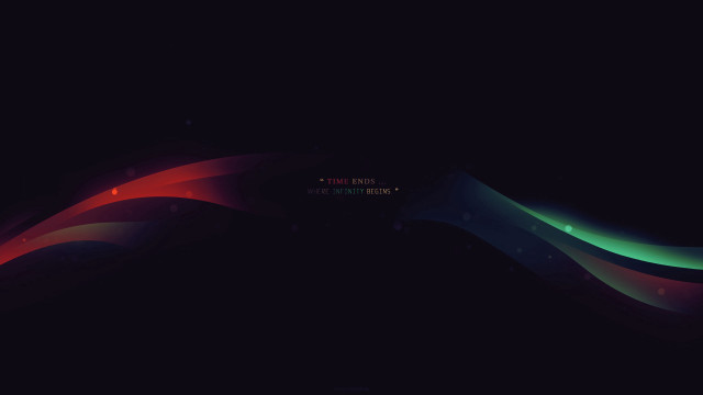 Dark background red green wave free wallpaper - medium preview image