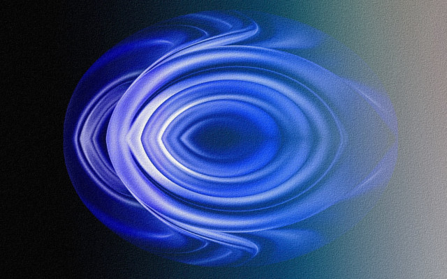 Blue spiral mandelbrot abstract raytraced free wallpaper - medium preview image