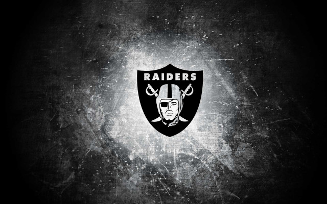 Oakland football logo dark background free wallpaper - medium preview image