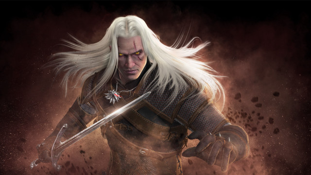 Longwhitehair sword armor embers galaxy free wallpaper - medium preview image