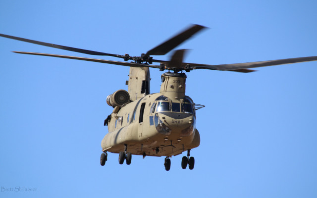 Helicopter blue sky propellers military #2 free wallpaper - medium preview image