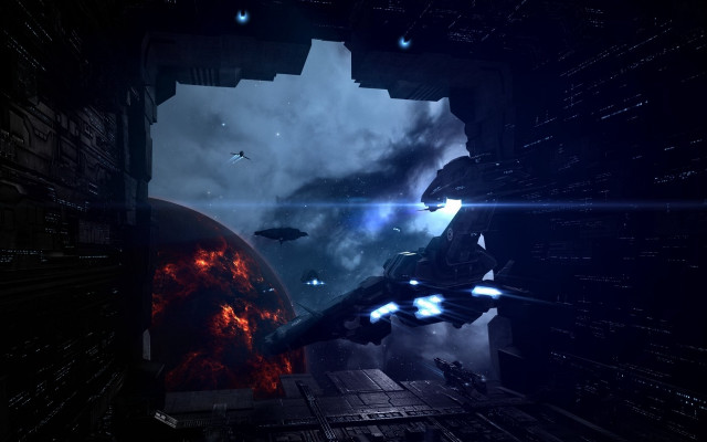 Sci fi eve rider space free wallpaper - medium preview image