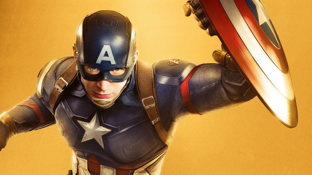 Captain america armor shield star free wallpaper - medium preview image