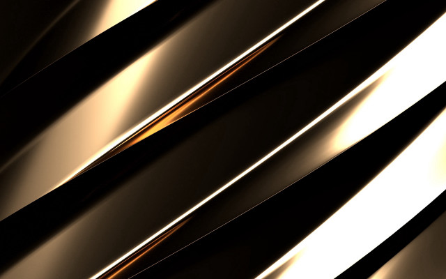 Metal gold stripe artdeco raytraced free wallpaper - medium preview image