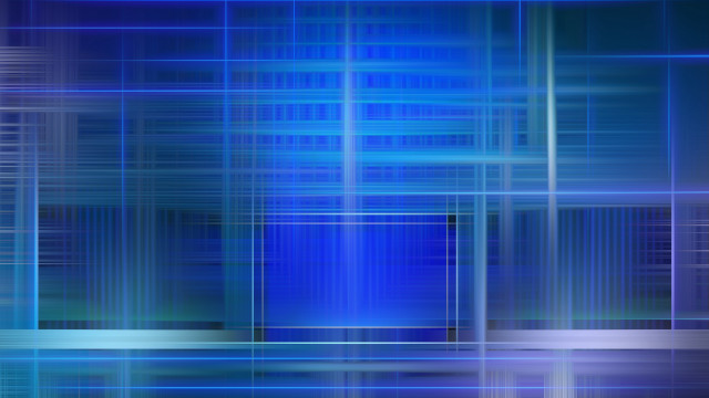 Blue abstract lines squares black free wallpaper - medium preview image