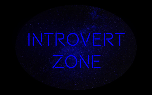 Blue circle intovert zone black free wallpaper - medium preview image