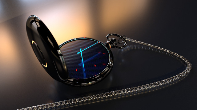 Watch chain table light photorealism free wallpaper - medium preview image