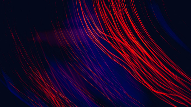Red blue light lines fireworks free wallpaper - medium preview image