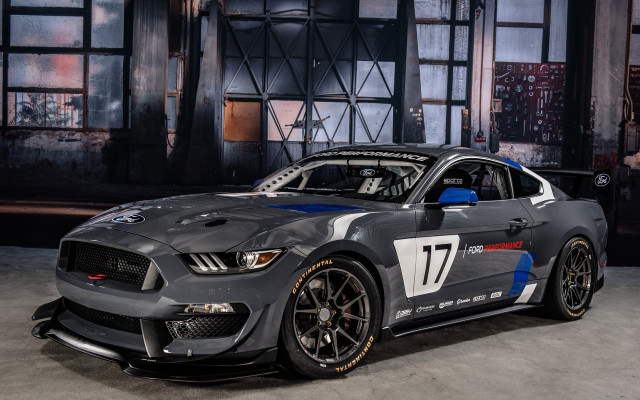 Gray mustang 17 garage man free wallpaper - medium preview image