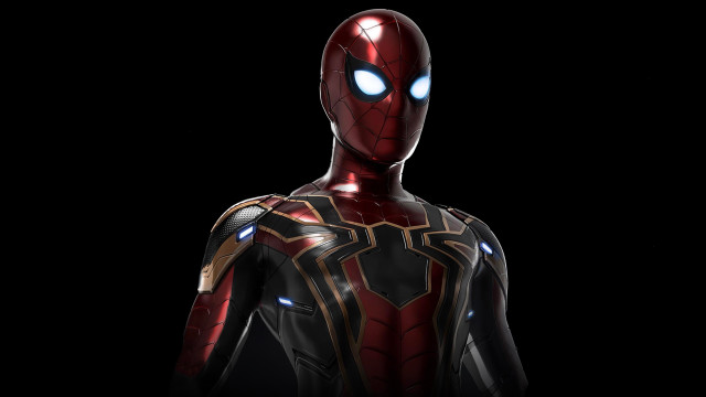 Glowing eyes suit armor helmet free wallpaper - medium preview image