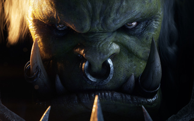 Demon horns claws grin photorealism free wallpaper - medium preview image