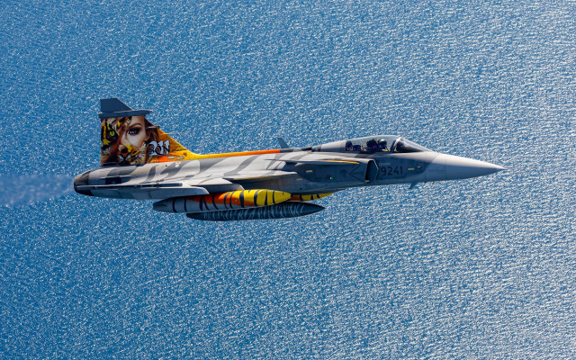 Fighterjet carlkeel airbrush precisionism fence free wallpaper - medium preview image