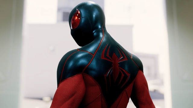 Red black suit man red free wallpaper - medium preview image