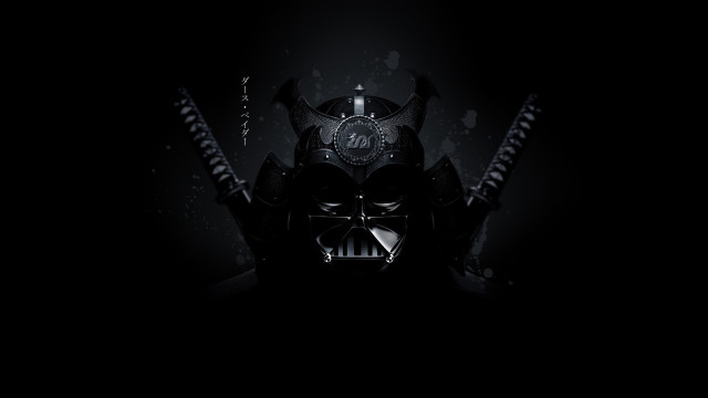 Darth vader helmet swords black free wallpaper - medium preview image