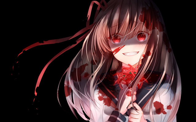 Alice longhair blooded yandere grimdark free wallpaper - medium preview image