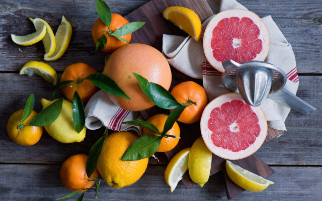 Fruit knife lemon orange stilllife free wallpaper - medium preview image