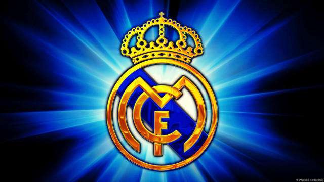 Blue gold soccer logo crown free wallpaper - medium preview image