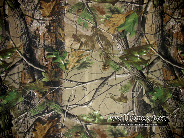 Camouflage background leaves branches nature free wallpaper - medium preview image
