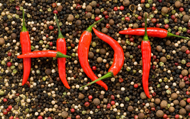 Red peppers dirt seeds christmas free wallpaper - medium preview image