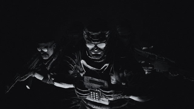 Man holding cellphone gun gloves free wallpaper - medium preview image