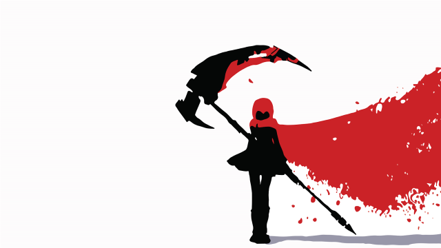 Red umbrella black hat vanitas free wallpaper - medium preview image