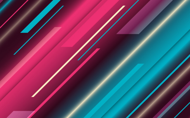 Colorful lines shapes pink blue free wallpaper - medium preview image