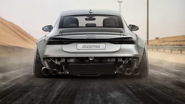 White car desert sand dunes free wallpaper - medium preview image