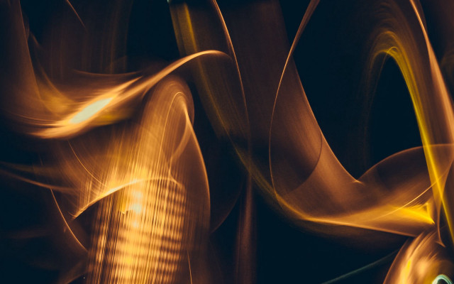 Yellow brown abstract black green free wallpaper - medium preview image