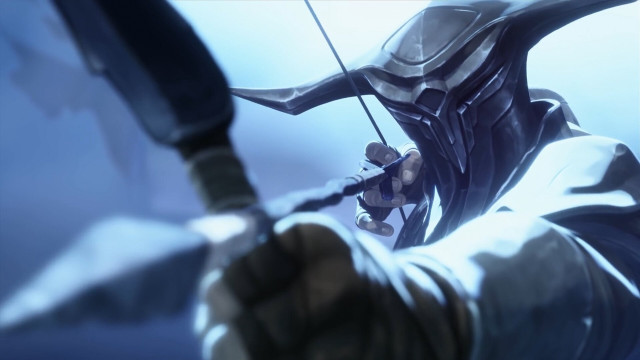 Bow arrow sky background vanitas free wallpaper - medium preview image