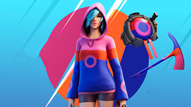 Woman colorful dress bow arrow free wallpaper - medium preview image