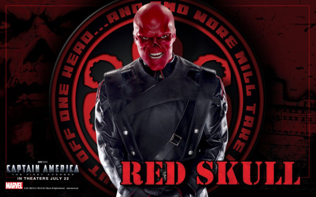 Red skull leather jacket background free wallpaper - medium preview image