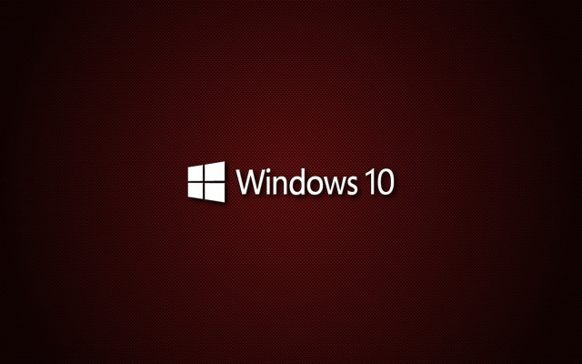 Red background windows 10 logo free wallpaper - medium preview image