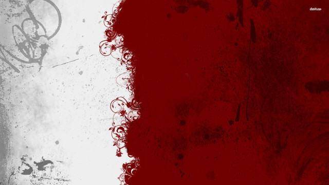 Red white wall black white free wallpaper - medium preview image