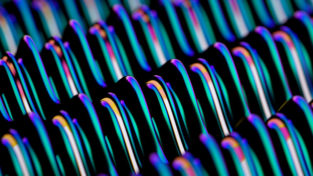 Colorful pattern lines curves 3d free wallpaper - medium preview image
