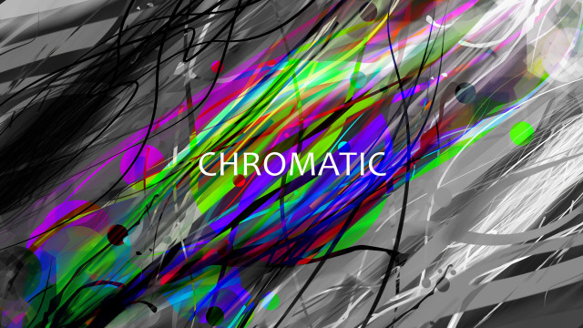 Colorful abstract chromaticic blackwhite multicolored free wallpaper - medium preview image