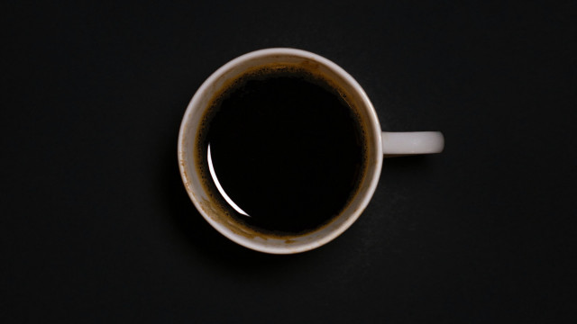 Coffee cup white handle tabletop free wallpaper - medium preview image