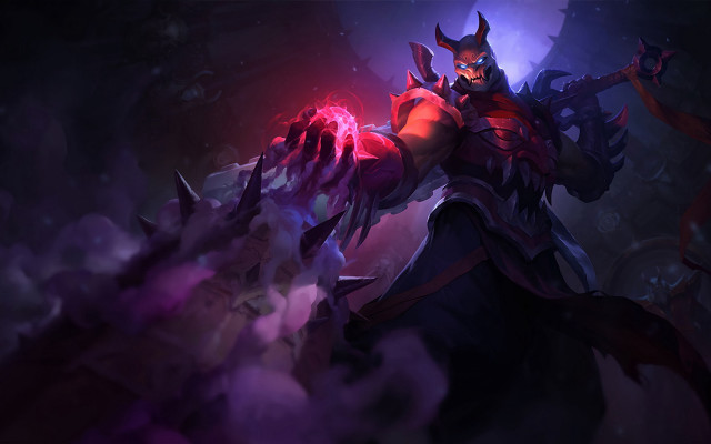 Demonic glowing arm horns claws free wallpaper - medium preview image