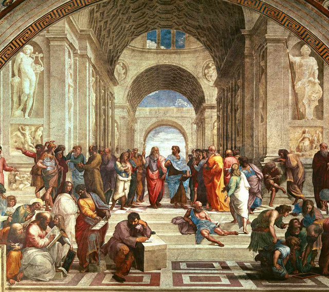 Group people building background painting #2 free wallpaper - medium preview image