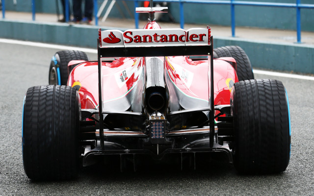 Red race car Alonso Vazquez free wallpaper - medium preview image