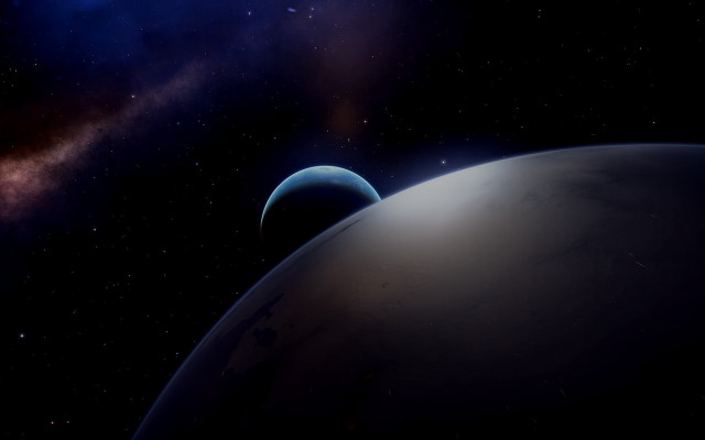 Distant object star background space free wallpaper - medium preview image