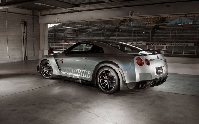 Silver sports car garage black #3 free wallpaper - medium preview image