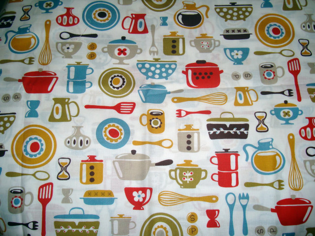 Kitchen utensils tablecloth folkart highdetail free wallpaper - medium preview image