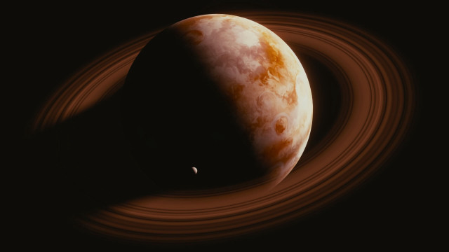 Saturn ring base small object free wallpaper - medium preview image