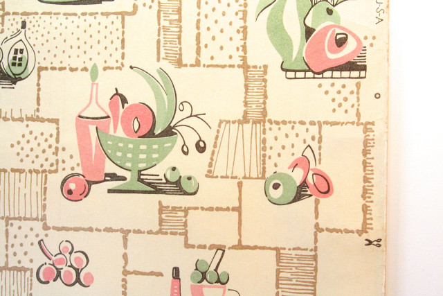 Fruit vegetables vase bowl kitsch free wallpaper - medium preview image